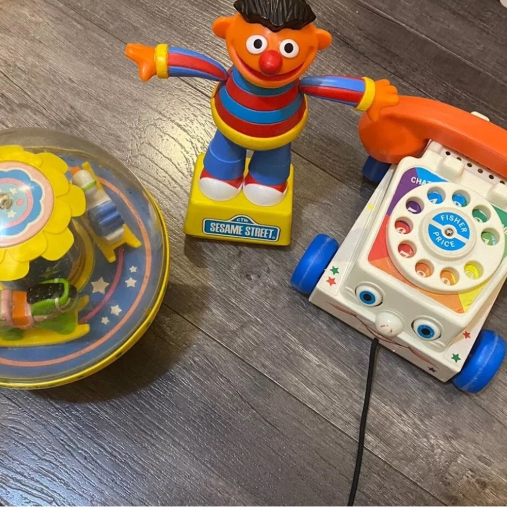 lot of 1970s vintage toys